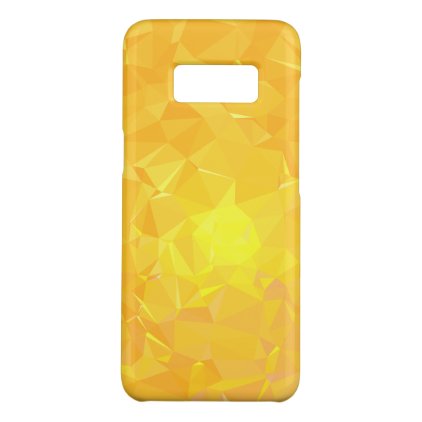 LoveGeo Abstract Geometric Design - Amber Apricot Case-Mate Samsung Galaxy S8 Case