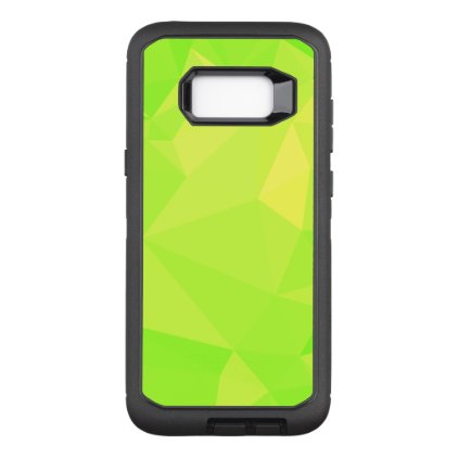 LoveGeo Abstract Geometric Design - Lime Titan OtterBox Defender Samsung Galaxy S8+ Case