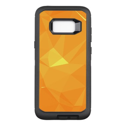 LoveGeo Abstract Geometric Design - Tangy Madarin OtterBox Defender Samsung Galaxy S8+ Case