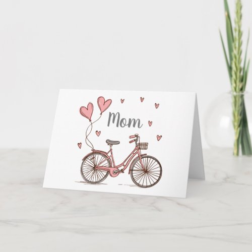 Loveheart Mothers Day Card