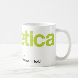 LoveHelvetica Lime Mug