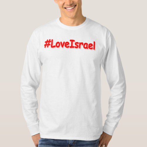 LoveIsrael Cute Design Buy Now T_Shirt