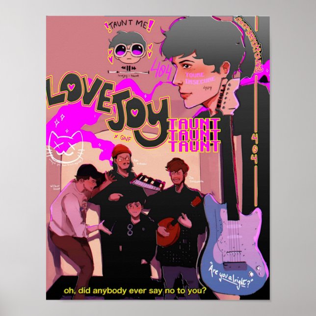 lovejoy band tshirt  lovejoy band  lovejoy band st poster (Front)