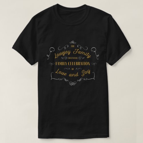Lovejoy Celebration T_Shirt  Black