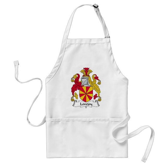 Lovejoy Family Crest Adult Apron (Front)
