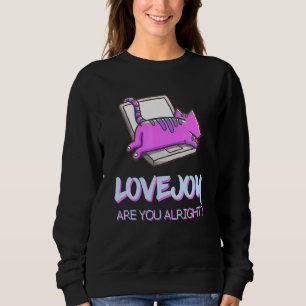 Lovejoy Merch Wilbur Soot Bored Cat Sweatshirt