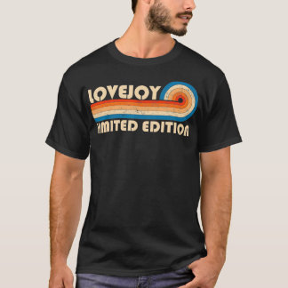 LOVEJOY Surname Retro Vintage 80s 90s Birthday Reu T-Shirt