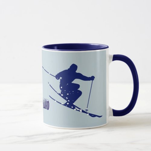 Loveland Blue Skier Mug