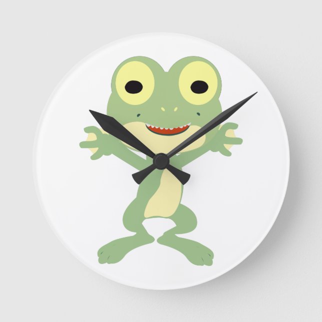 Loveland Frogman Round Clock (Front)