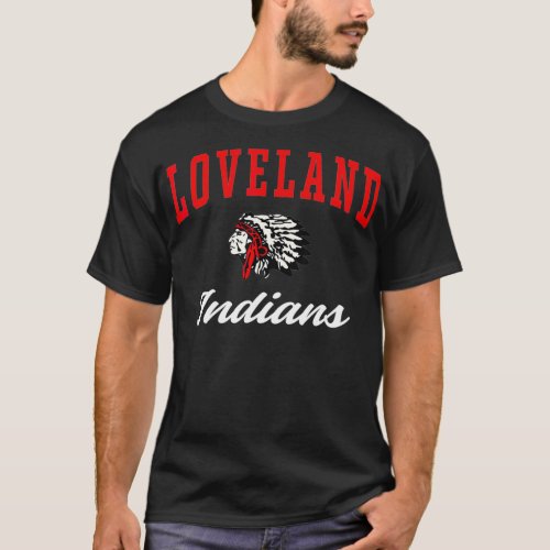 Loveland High School Indians T_Shirt