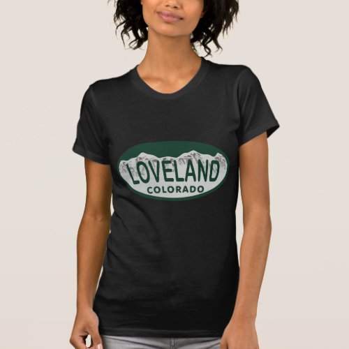 Loveland license oval T_Shirt