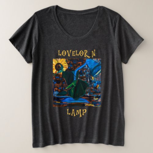 Lovelorn Lamp Plus Size T_Shirt