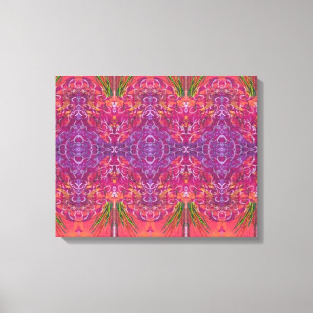 Lovely Abstract Canvas Print (Front)