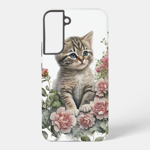 Lovely  Adorable Kitten Samsung Galaxy Cases