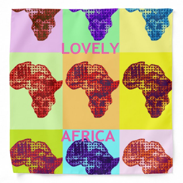 Lovely Africa Bandana (Front)
