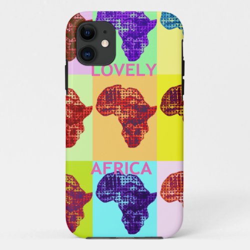 LOVELY AFRICA iPhone 11 CASE