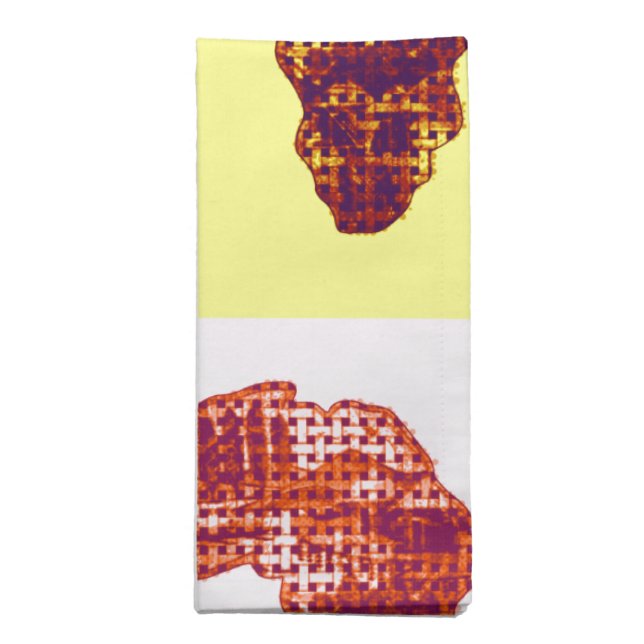 LOVELY AFRICA CLOTH NAPKIN (Folded)