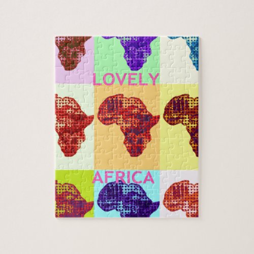 LOVELY AFRICA JIGSAW PUZZLE