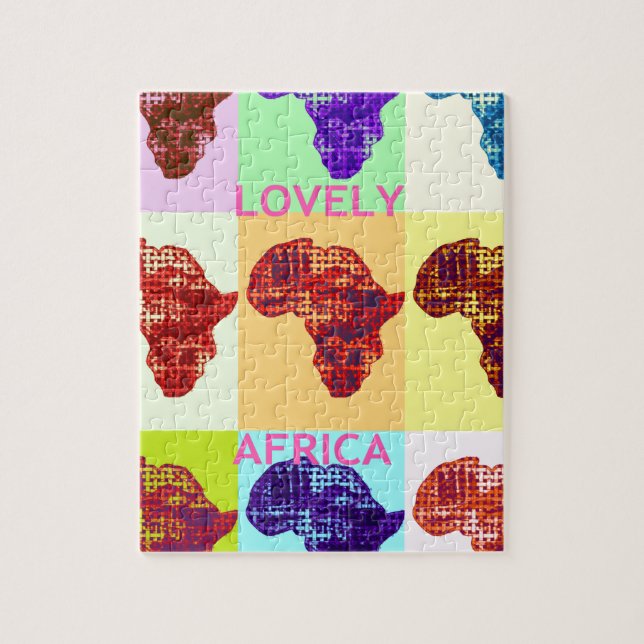 LOVELY AFRICA JIGSAW PUZZLE (Vertical)
