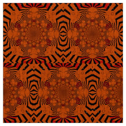 Lovely African Zebra Print Motif design Fabric