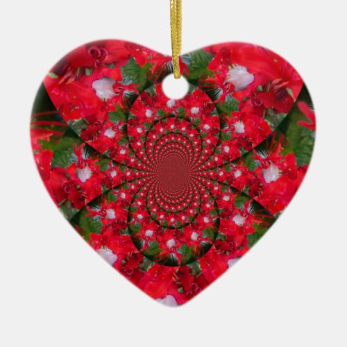 Lovely Alien Crimson Heart Ornament