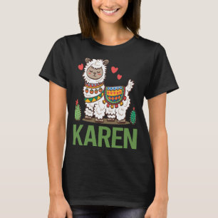 Lovely Alpaca - Karen Name T-Shirt
