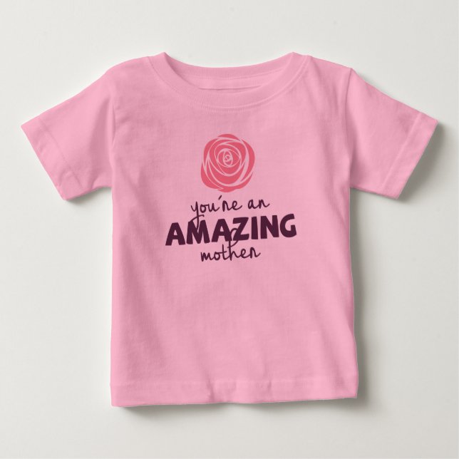 Lovely Amazing Mother Mother's Day | Bodysuit (Front)