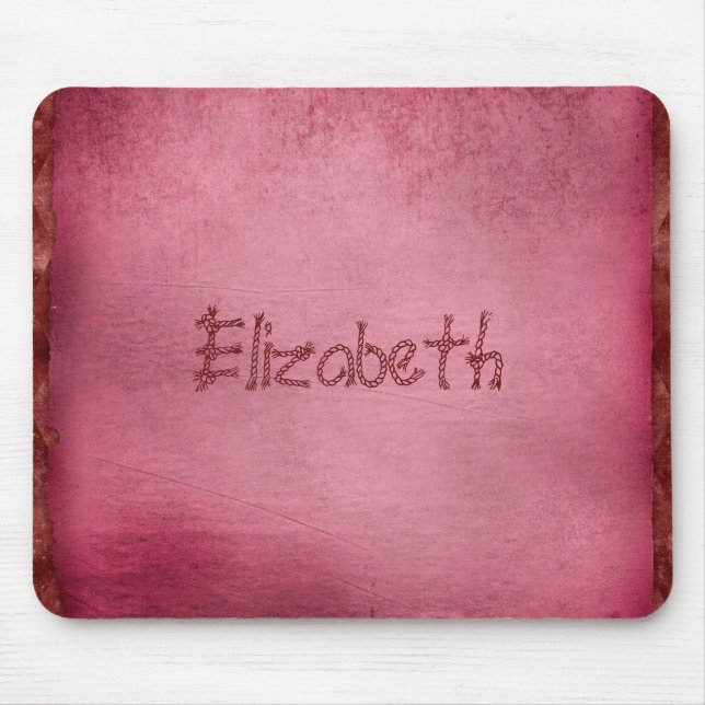 Lovely and Creative Purple Mouse Pad (Front)