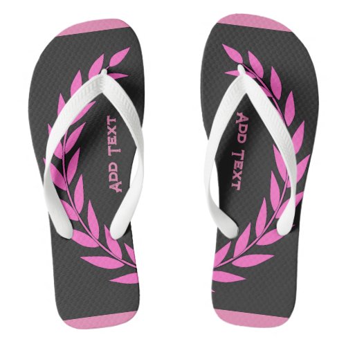 Lovely and Stylish Add Text Printed Super_Sandals Flip Flops