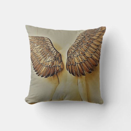 Lovely Angel back and wings  Cushion