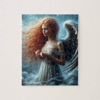 Lovely angel jigsaw puzzle