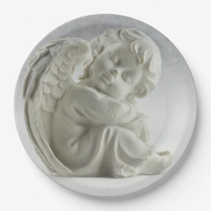 Lovely Angel Paper Plate