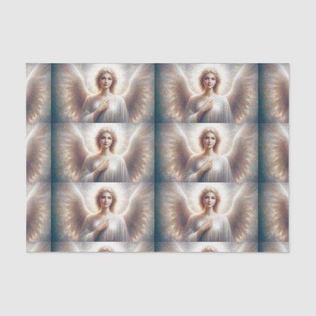 Lovely Angel Tissue Paper (Front)