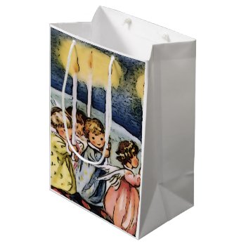 Lovely Angels Medium Gift Bag by MehrFarbeImLeben at Zazzle