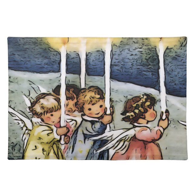 Lovely Angels Placemat (Front)