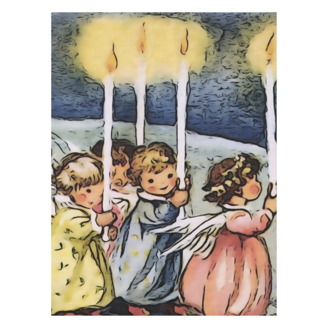 lovely angels tablecloth (Front)