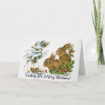 Lovely Animal Christmas Card