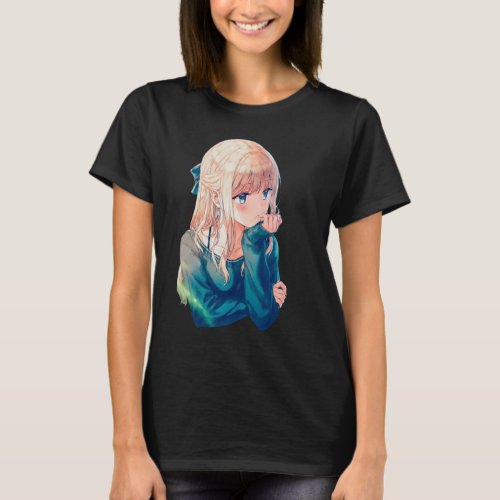 Lovely Anime Girl T_Shirt