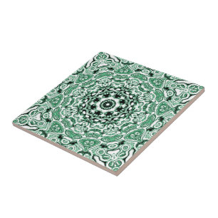 lovely arabic islamic moroccan handmade mandala ceramic tile