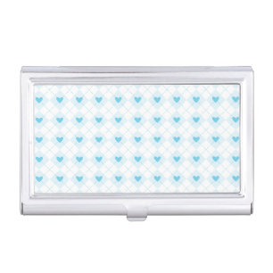 Lovely Argyle Business Card Holder