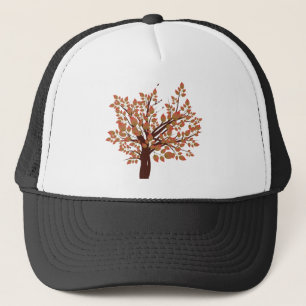 Lovely Autumn Tree Trucker Hat
