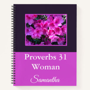 Lovely Azaleas Proverbs 31 Notebook