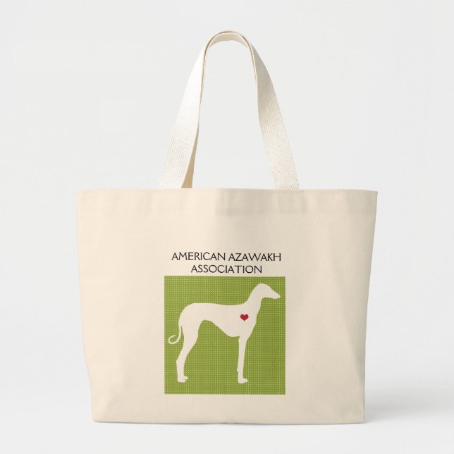 Lovely Azawakh Tote Bag (Front)