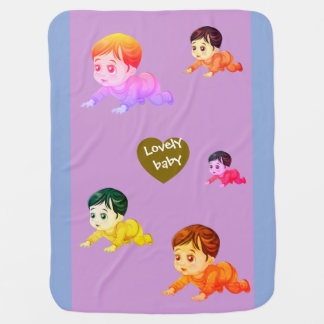 Lovely Baby Cartoon Blanket for Infants