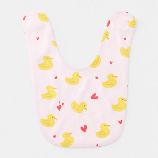Lovely Baby Duck Bibs