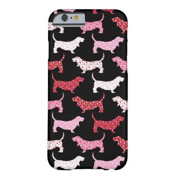 Lovely Bassets Barely There Iphone 6 Case by robyriker at Zazzle