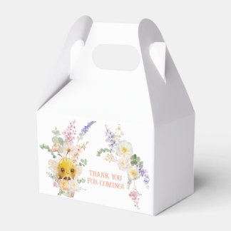 Lovely Bee Favor Boxes