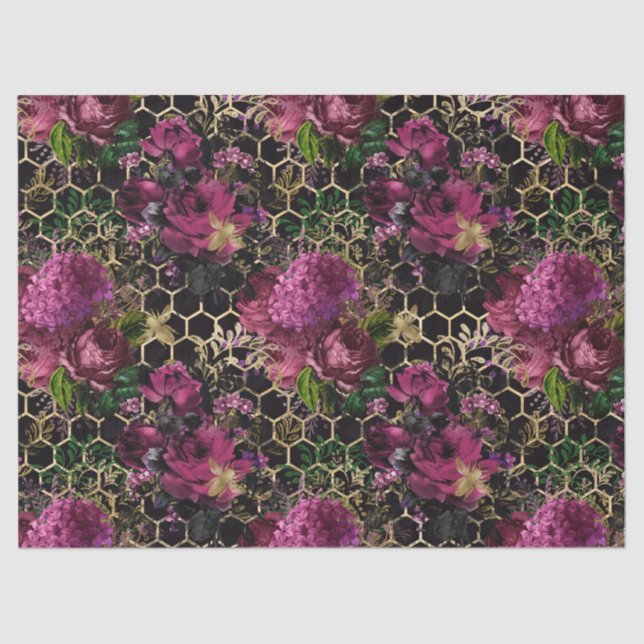 Lovely Bee Series Design 21 Tissue Paper (Front)