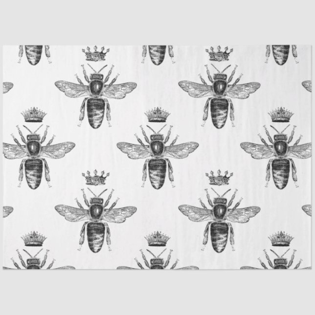 Lovely Bee Series Design 31 Tissue Paper (Front)