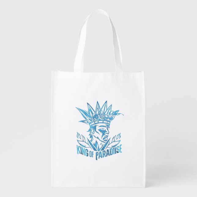 Lovely Beg with front print  Grocery Bag (Front)